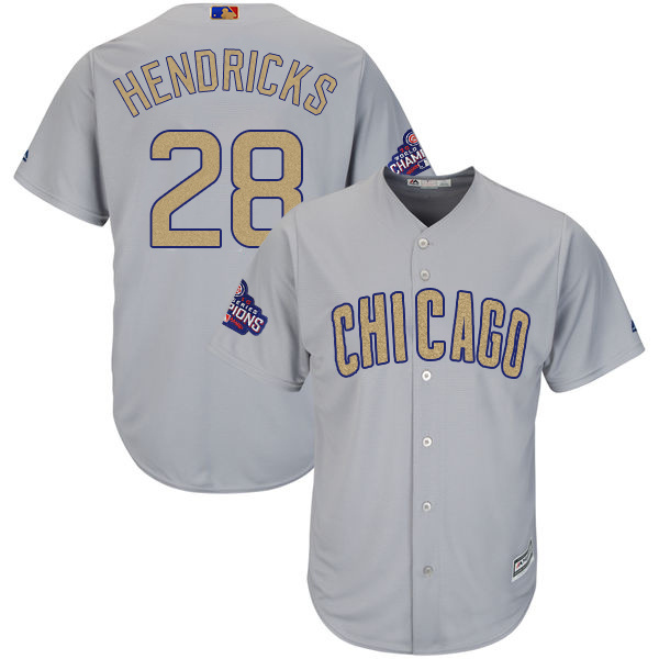 CUBS White 2017 Gold Program Jerseys-077